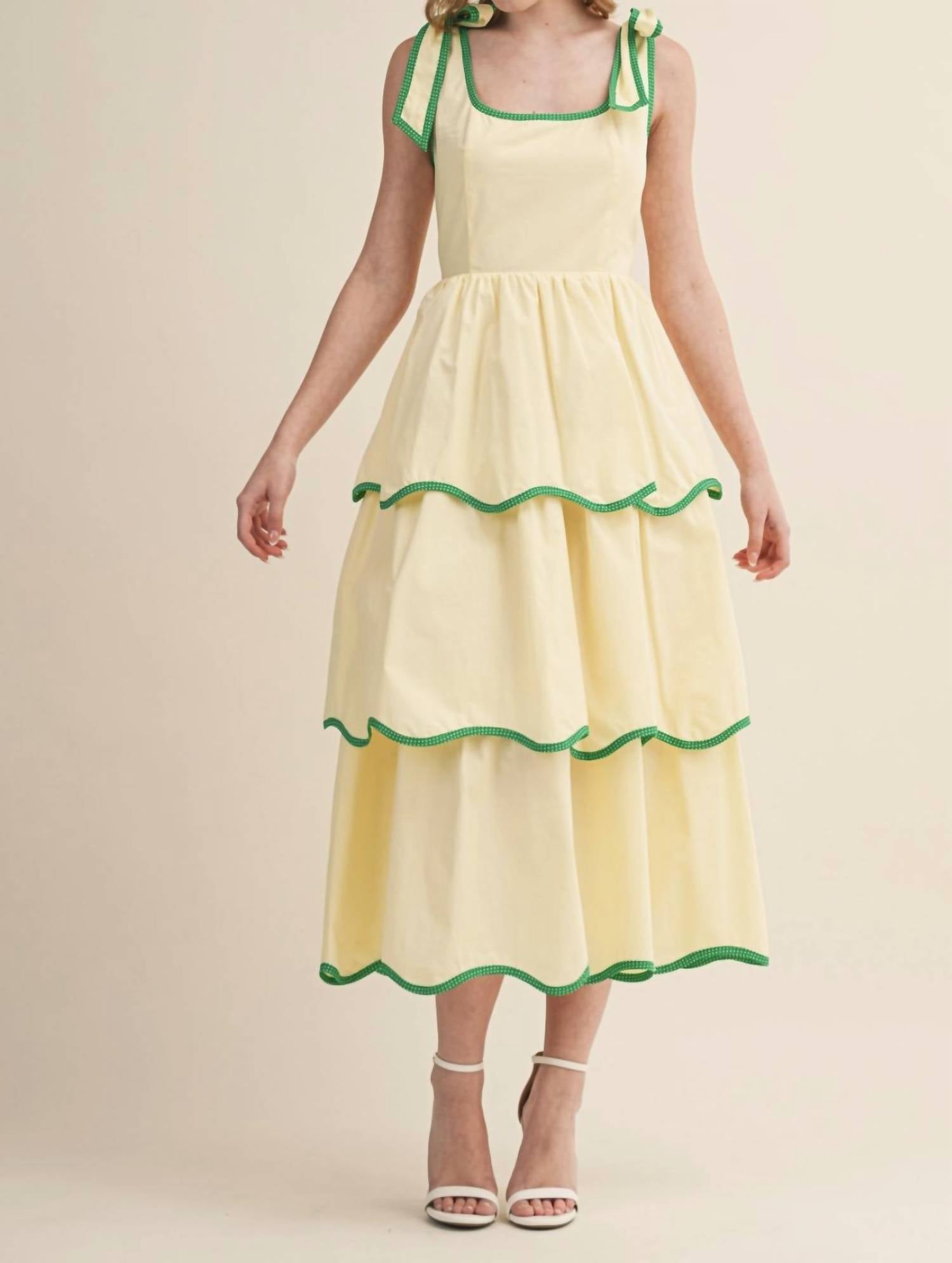&Merci - Through The Fields Midi Dress