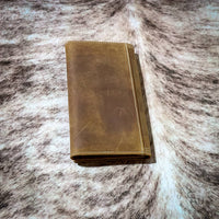 3D - Men's Trifold Rodeo Style Triple Stitch Wallet