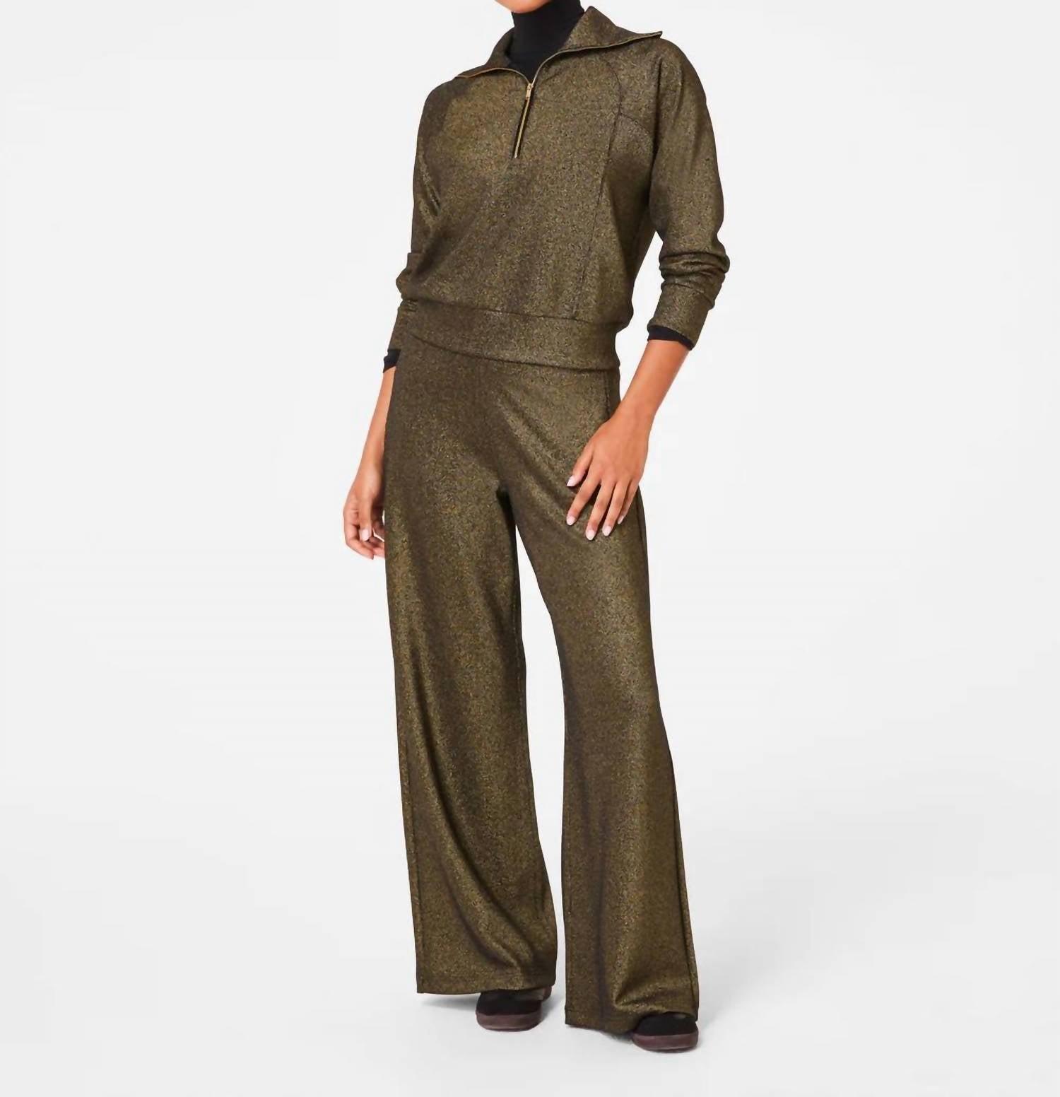 Spanx - Airessentials Shimmer Wide Leg Pants