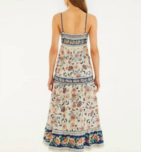 Farm Rio - Floral Delhi Tapestry Midi Dress