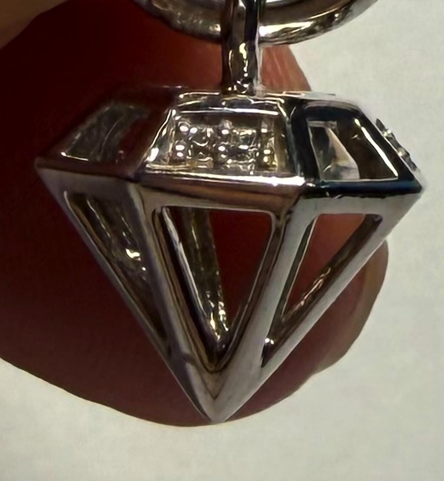 Story Jewellery - Women's Diamond Structure Charm