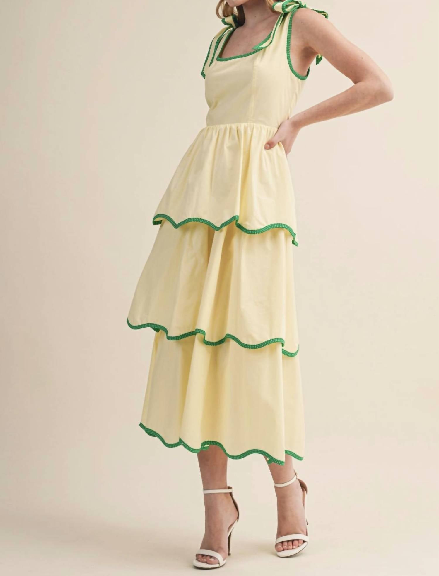 &Merci - Through The Fields Midi Dress