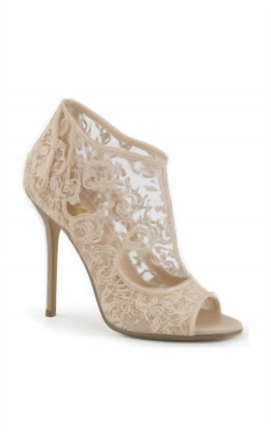 Fabulicious By Pleaser - Women's Lace Stiletto Pleaser Heel