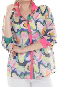 Terra - Avocado Blouse Top
