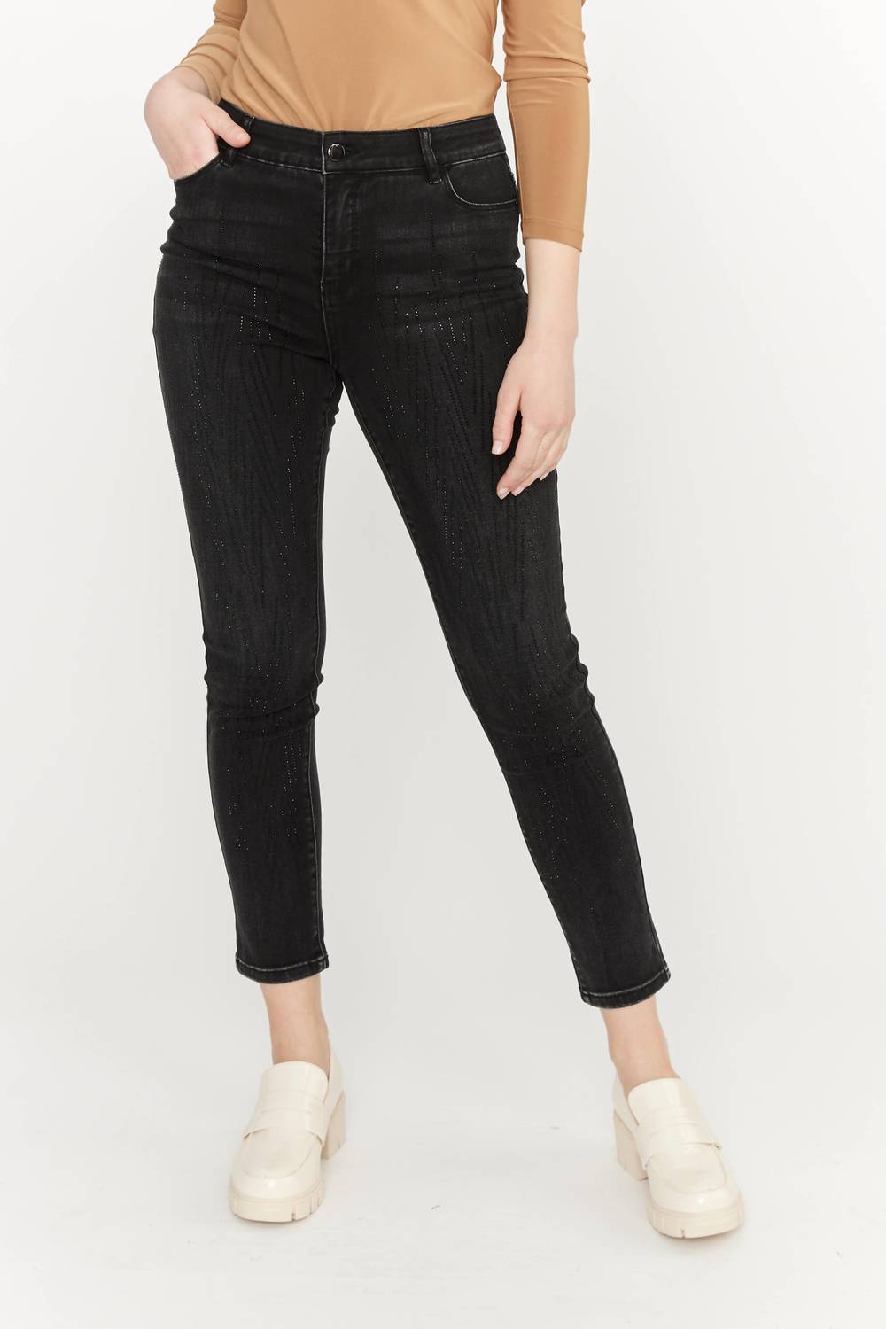 Frank Lyman - Woven Jean Pants