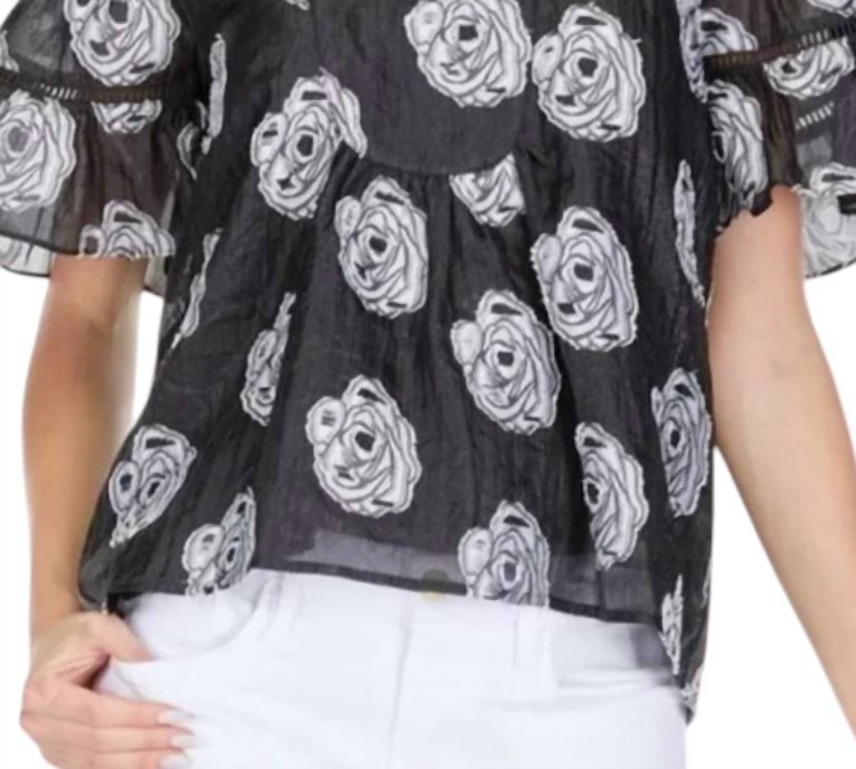 Joy Joy - Flared Sleeve Top