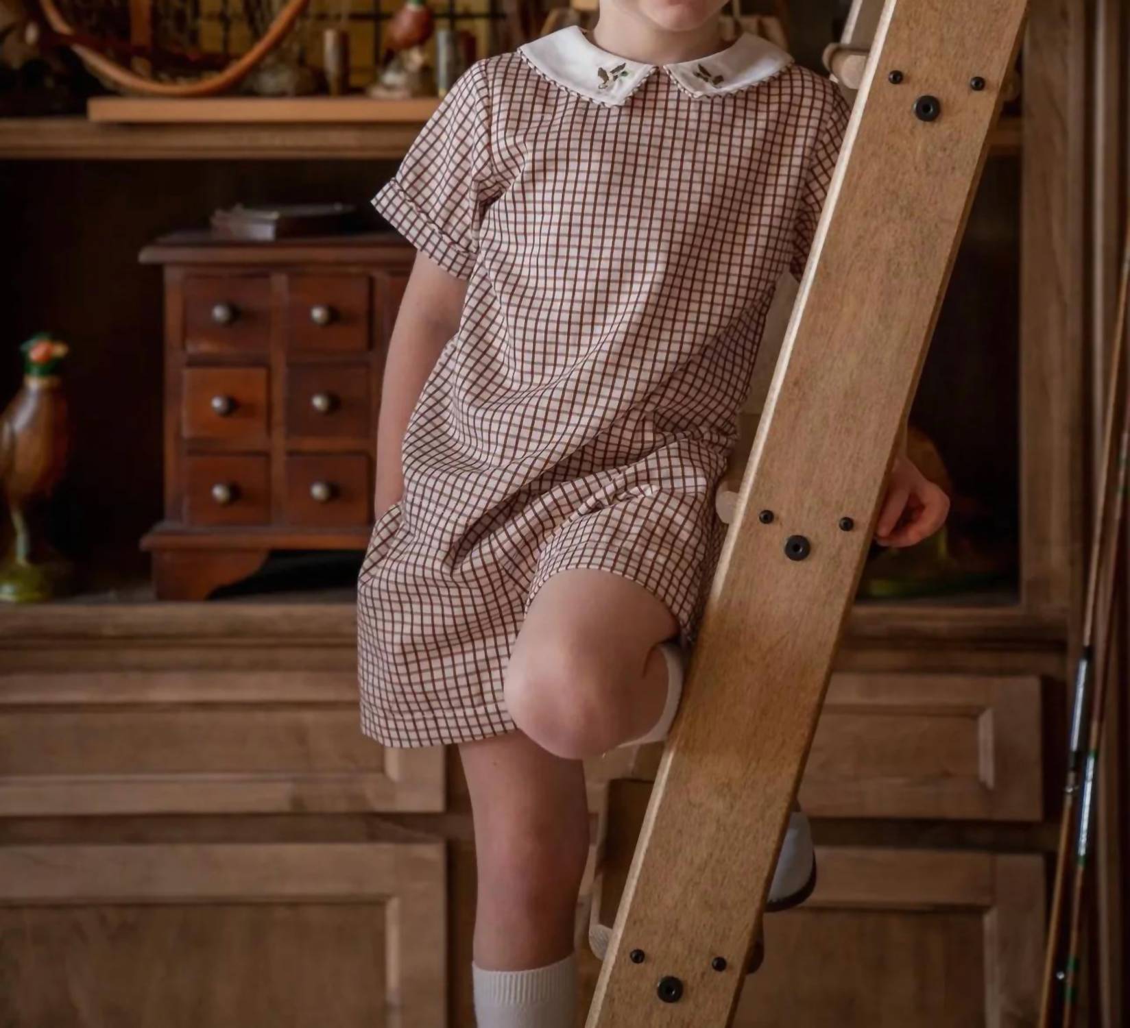 The Oaks Apparel - Sawyer Plaid Duck Short Set