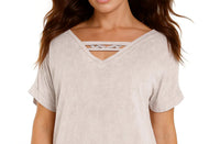 Angel Apparel - Front To Back Braided Top