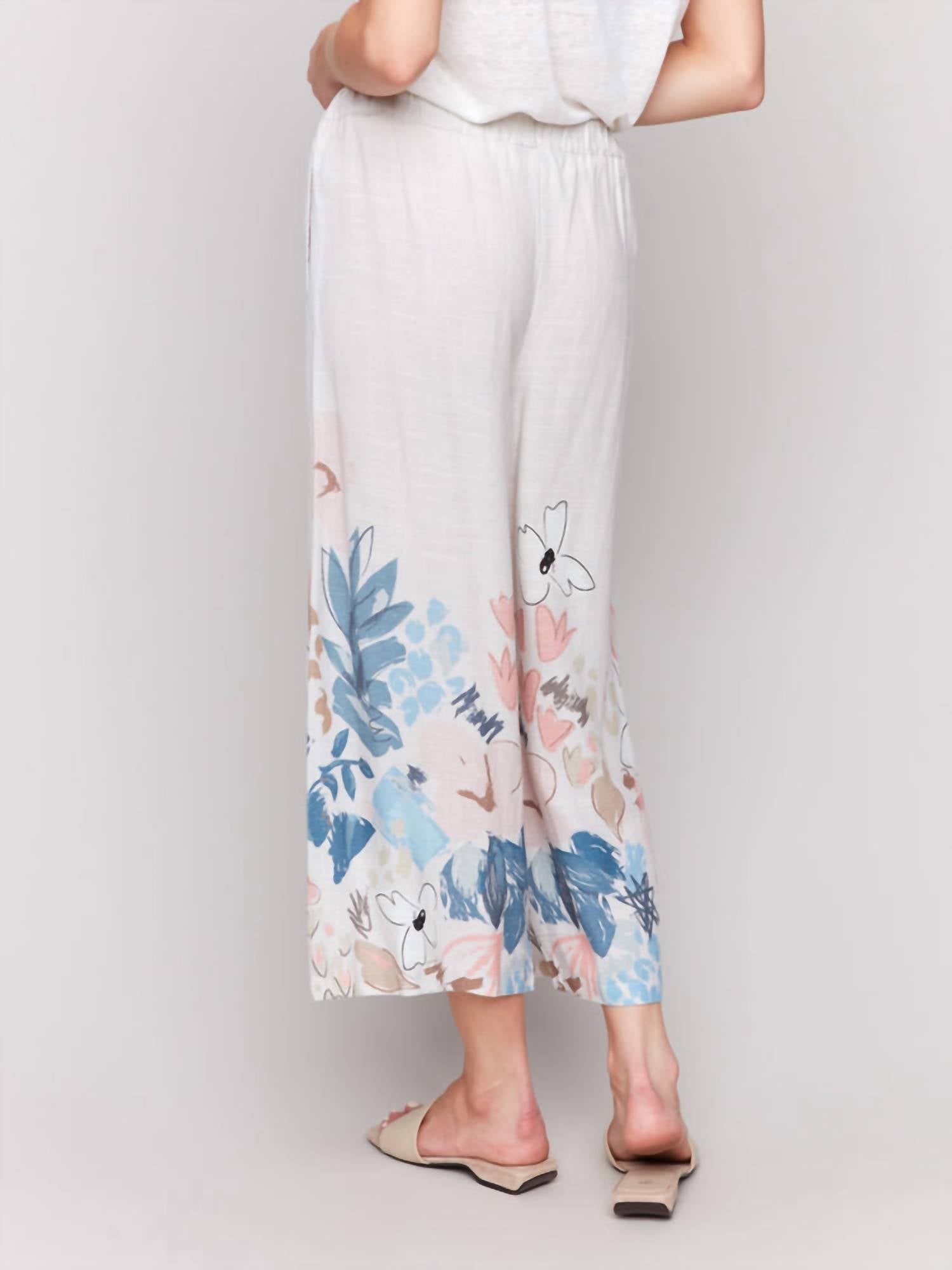 Charlie B - Aaron Floral Print Pant