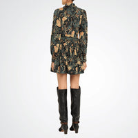 Ulla Johnson - Simona Silk Long Sleeve Mini Dress