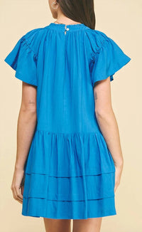 Pinch - Solid Tiered Tunic Dress