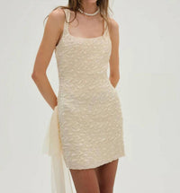 Lil Lemons By For Love And Lemons - Frosted Organza Mini Dress