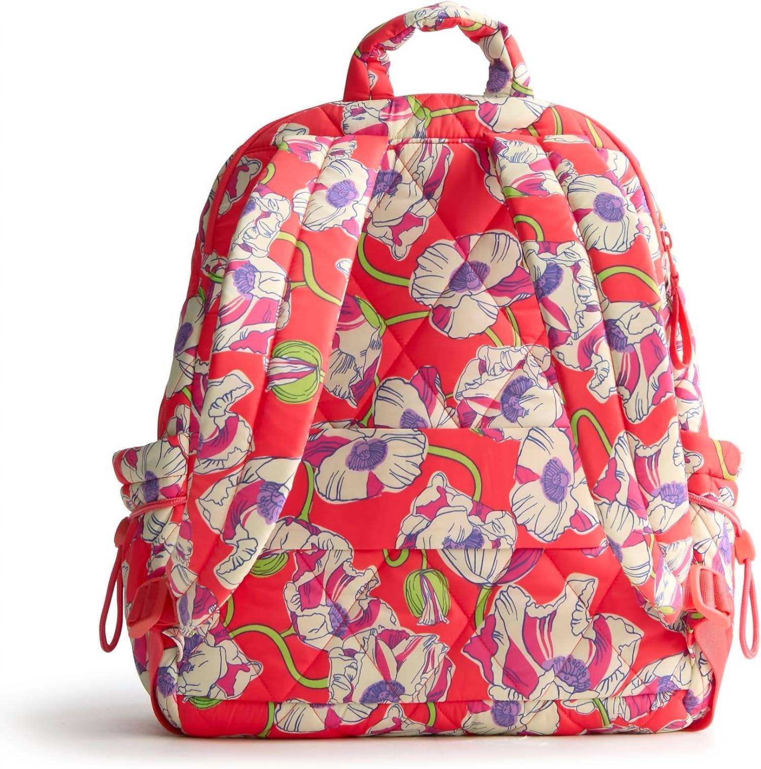 Vera Bradley Women's Large Bancroft Backpack in swirling poppies - women's bag - view 4
