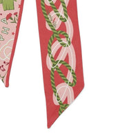 Saturday Silks - Women's Alpha Chi Omega Twilly Scarf