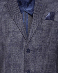 Leo & Zachary - Boys' Plaid Stretch Blazer