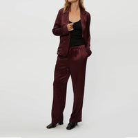 Michael Stars Sanji Drawstring Pant in red - women's pants
