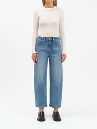 DAZE Westward Embellished Barrel Leg Jean in nailed it - women's jeans