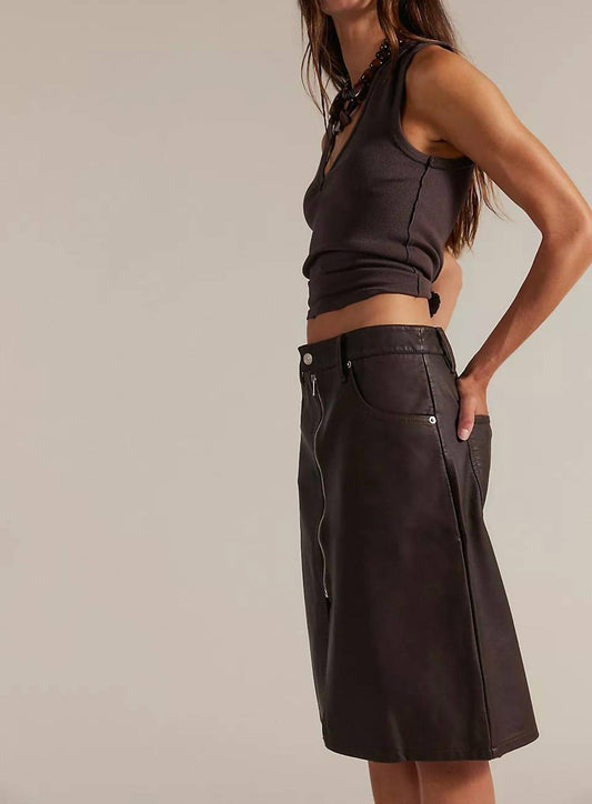 Free People - Sycamore Vegan Midi Skirt