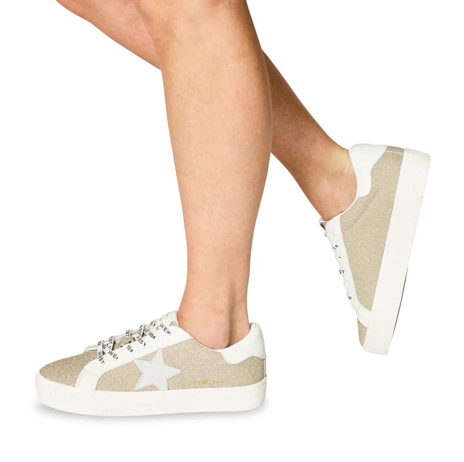 Vintage Havana Women's Vera Sneakers in olive multi - women's sneaker - view 4