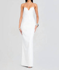 Retrofete - Luna Satin Corset Dress
