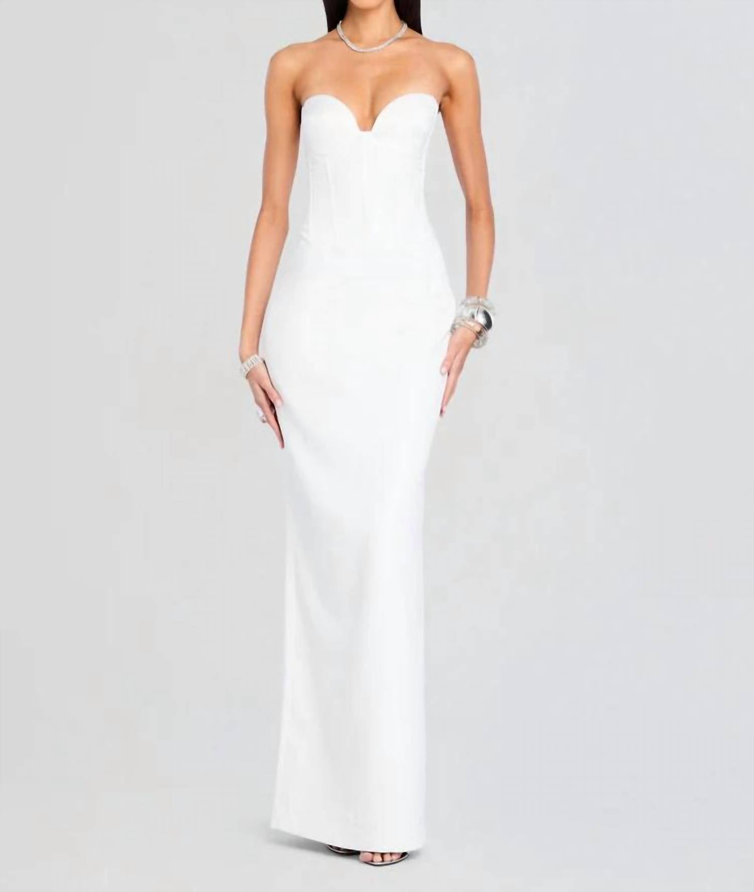 Retrofete - Luna Satin Corset Dress