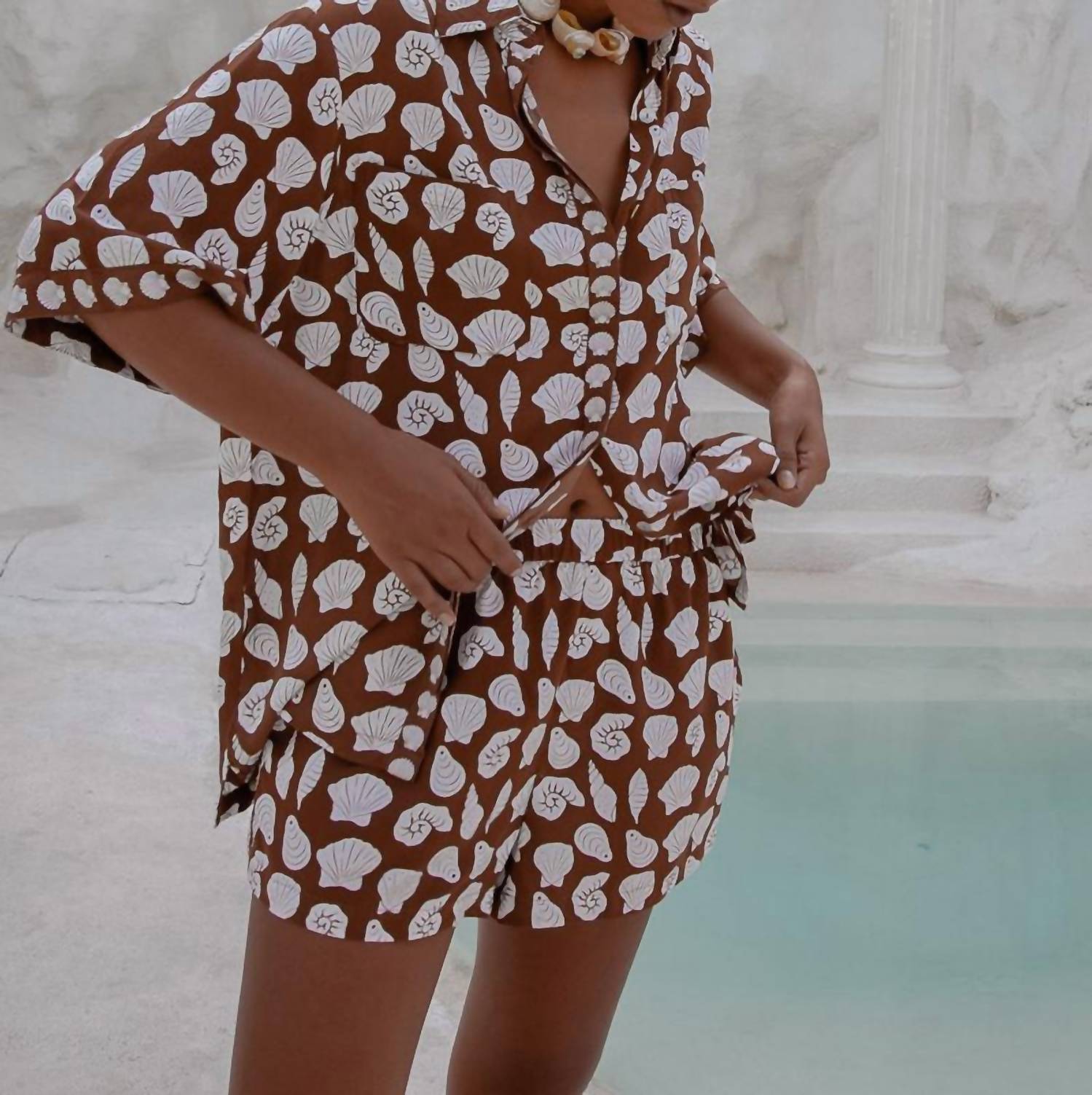 Palm Collective - Tide Pool Blouse