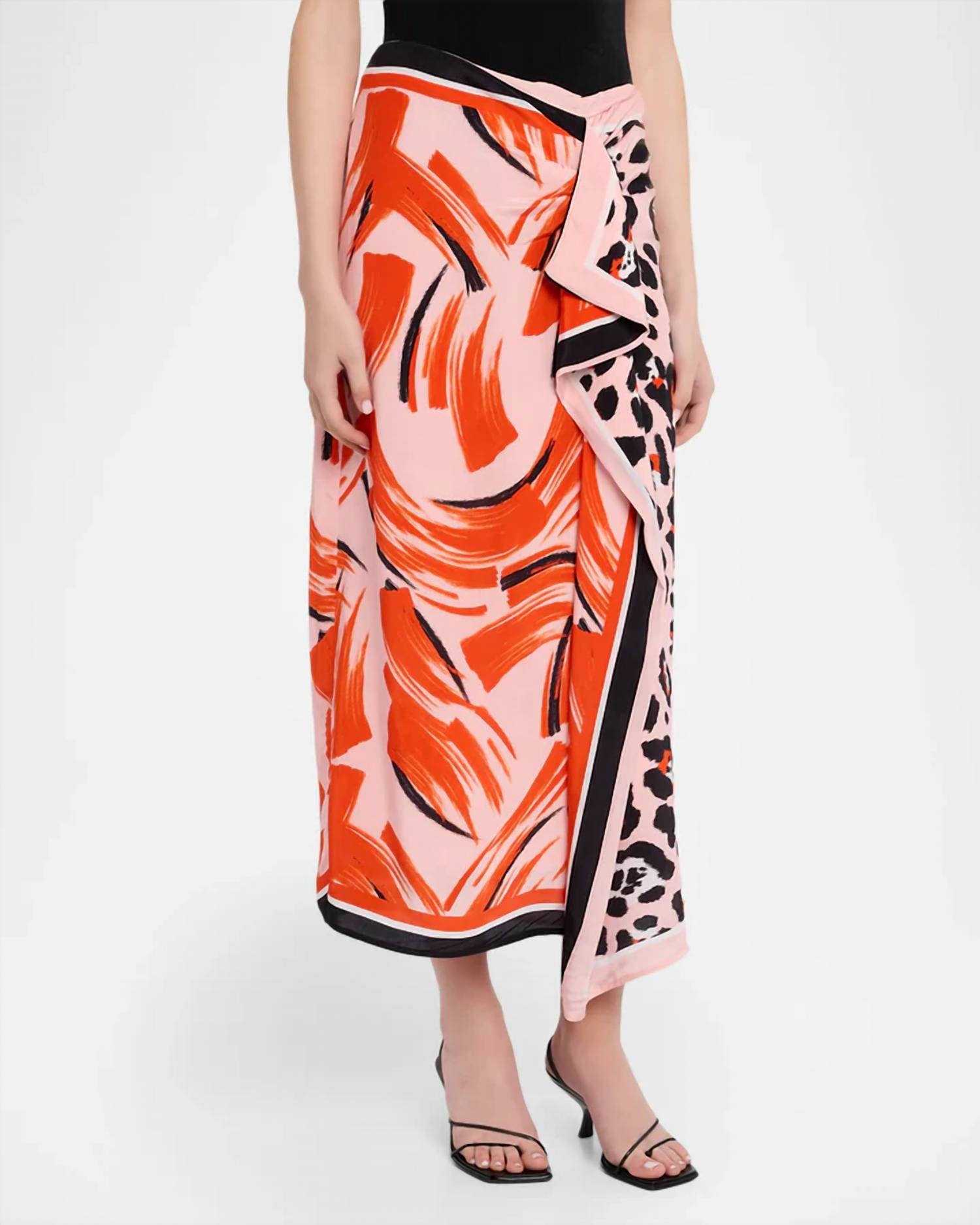 Essentiel Antwerp - Juanita Two Print Midi Skirt