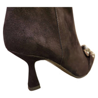 Pedro Anton - Women's Suede Bootie - NARROW