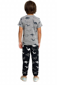 Chaser - Boy's Dino Jam Short Sleeve Tee