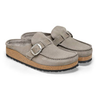 Birkenstock - Unisex Buckley Suede Embossed Narrow Clogs