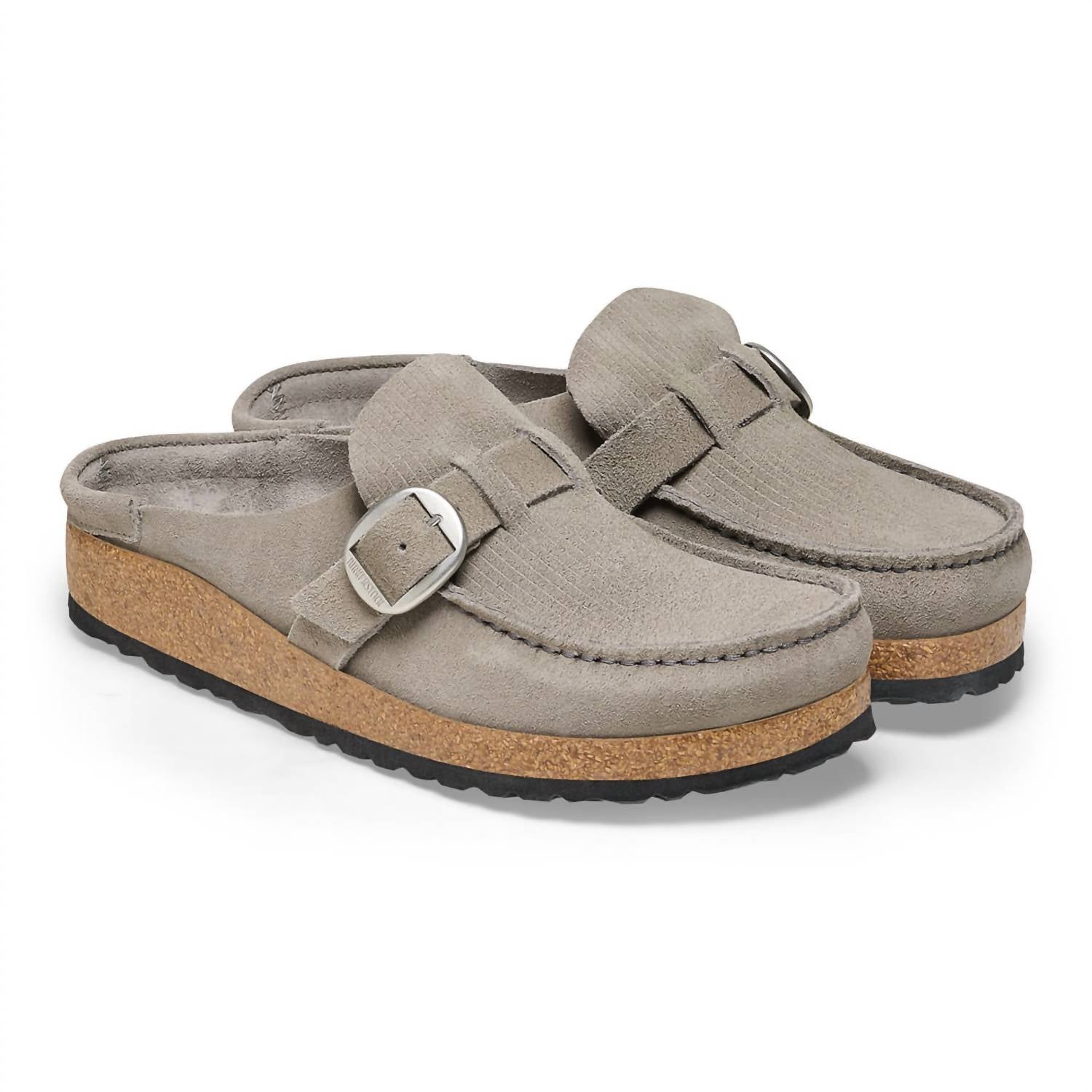 Birkenstock - Unisex Buckley Suede Embossed Narrow Clogs