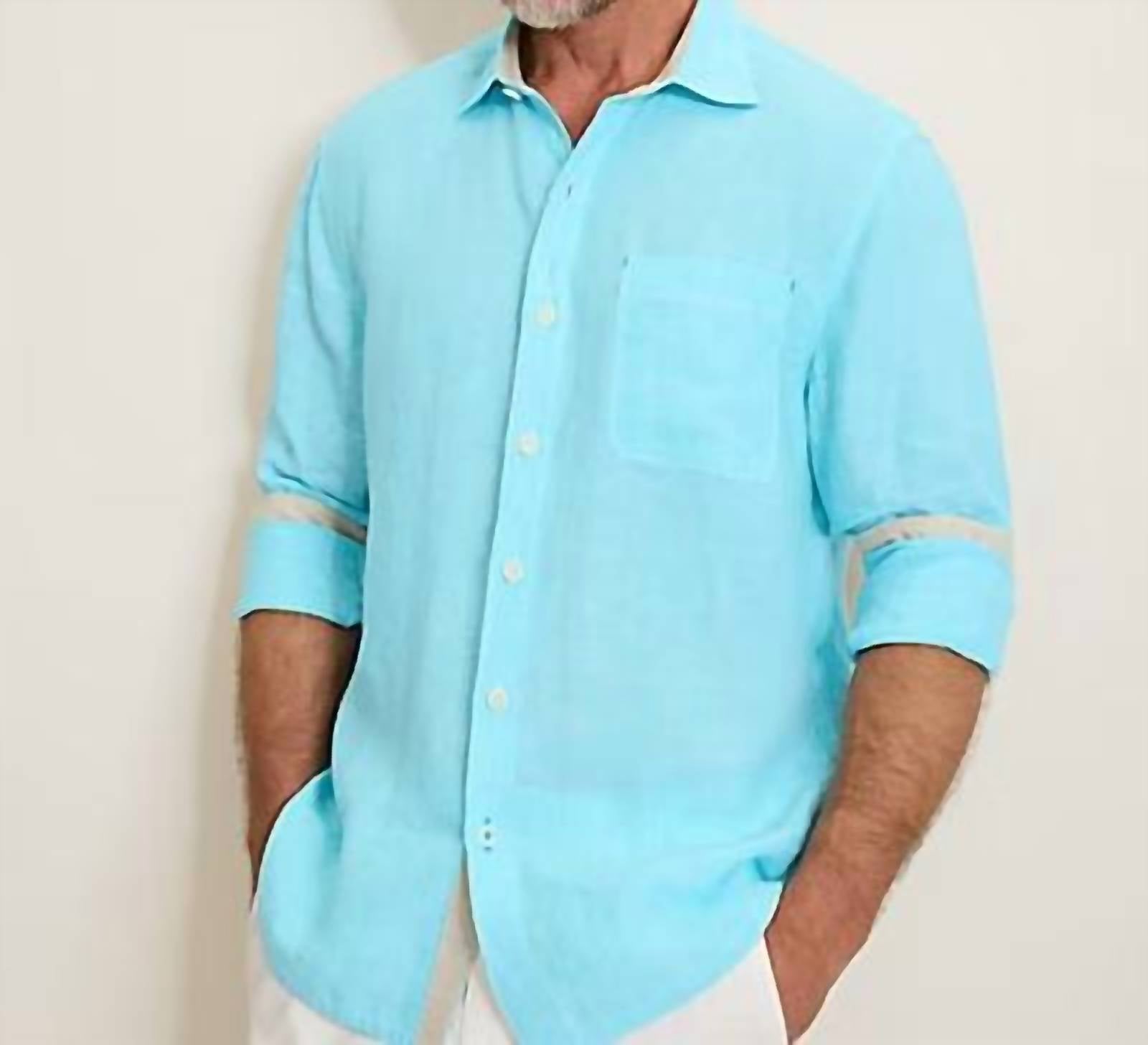 Tommy Bahama - Paradise Breezer Linen Long-sleeve Shirt