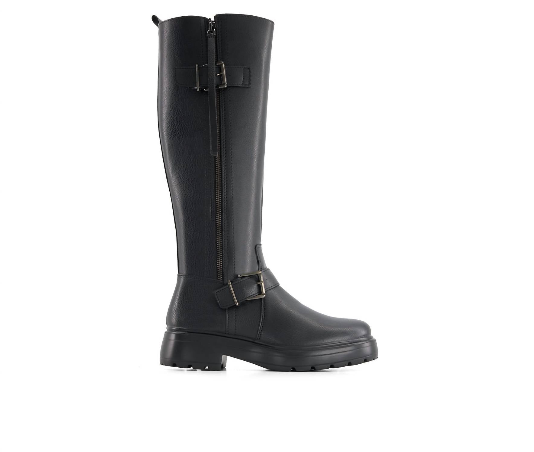 Andrea - Women's Tall Biker Boots