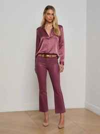 L'Agence - Tyler Silk Blouse