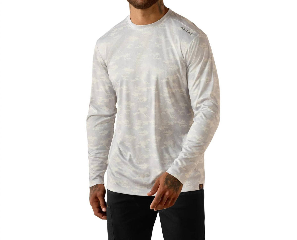 Ariat - Rebar Sunblocker Printed Long Sleeve T-shirt