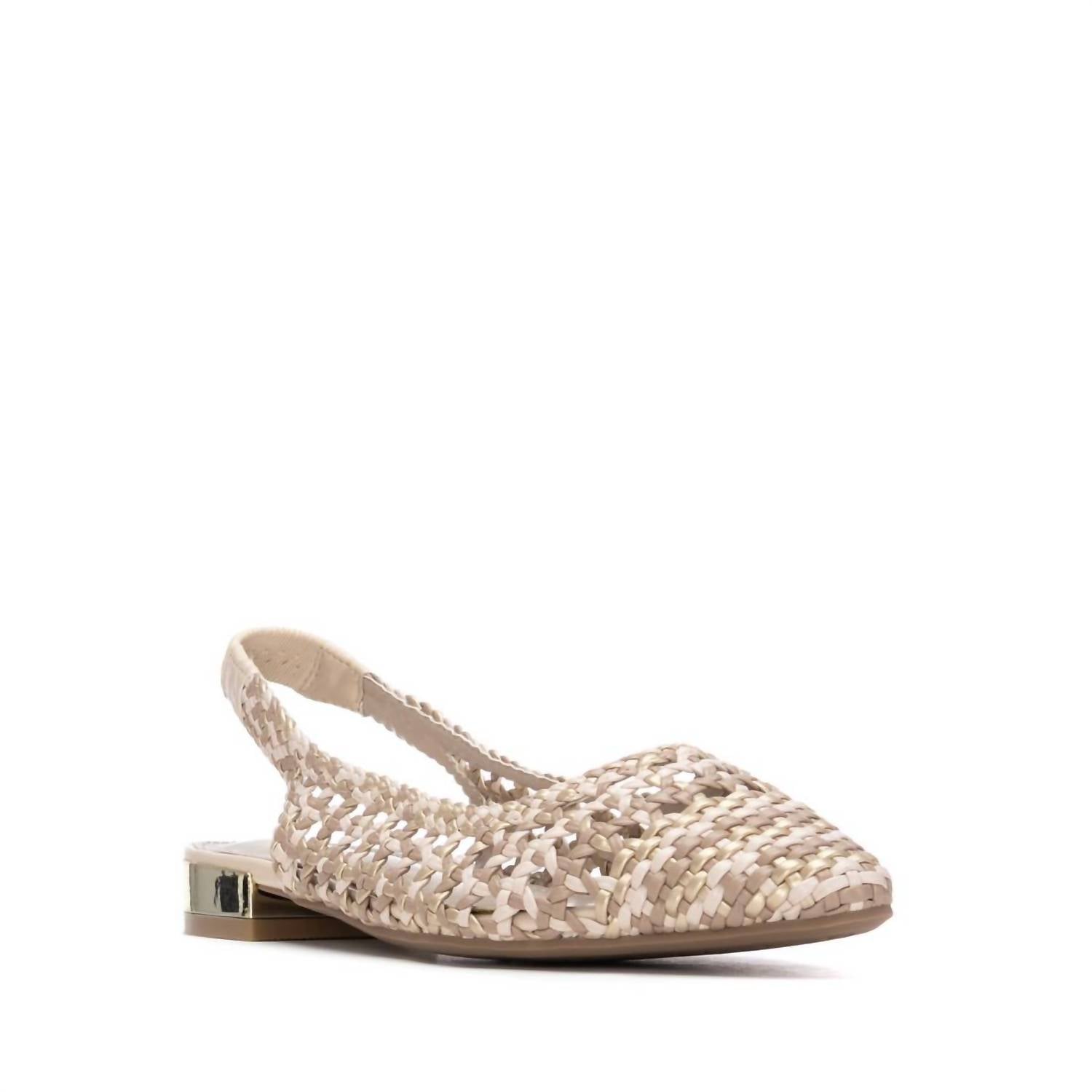 Xti Women's Slip On Shoes in beige - women's sandal