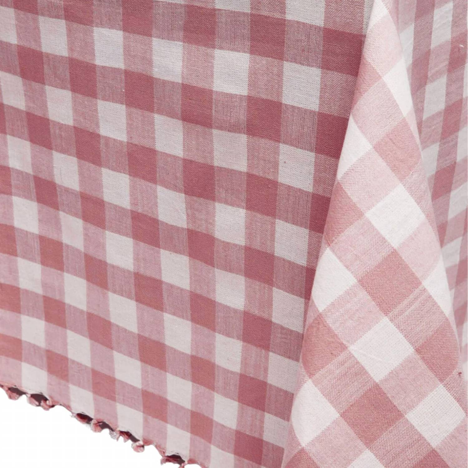 Heather Taylor Home - Gingham Rosa Tablecloth