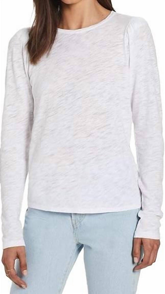 Goldie - Puff Long Sleeve Slub Tee