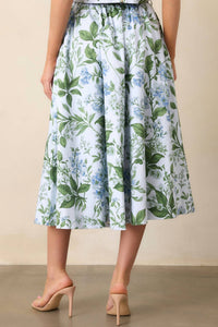 Prosperina - Thena Belted Midi Skirt