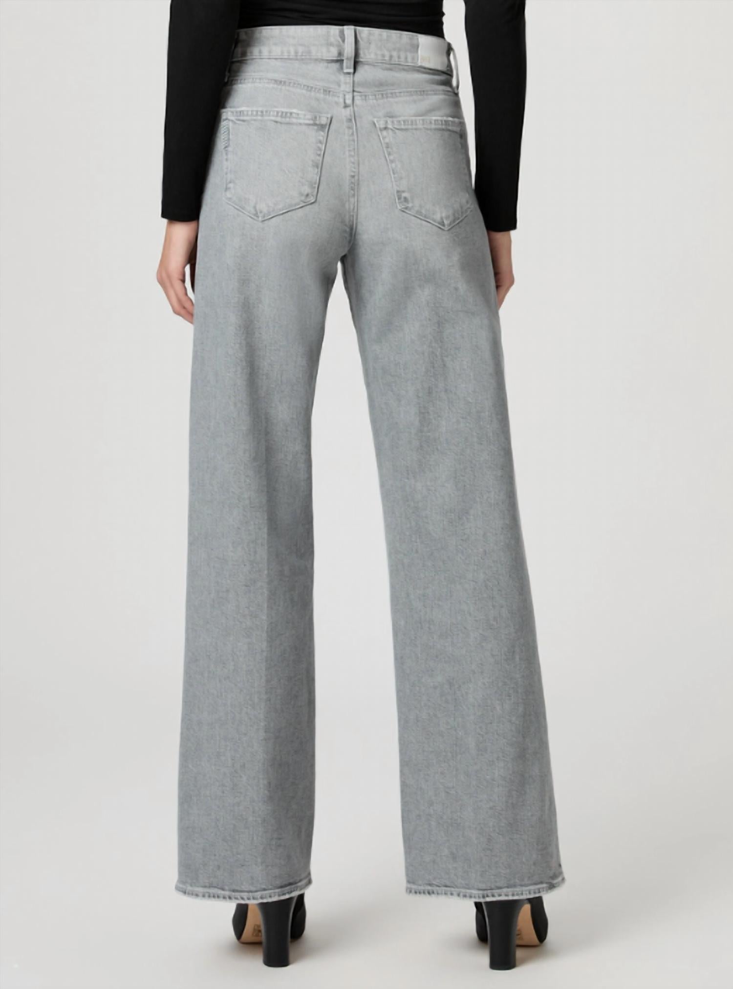 Paige - Anessa High-Rise Wide Leg Jeans - 31"