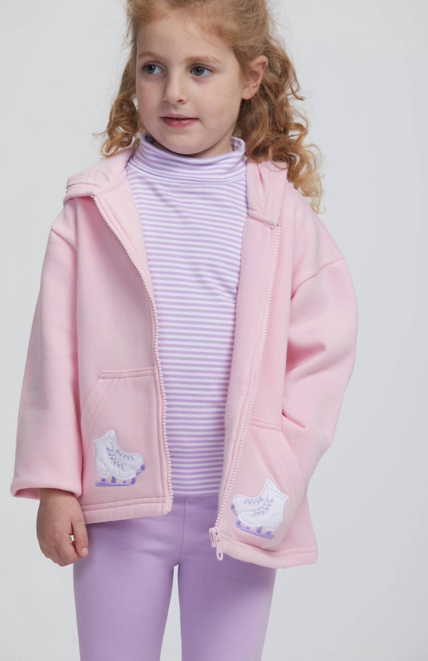 Little English - Kids' Striped Turtleneck Top