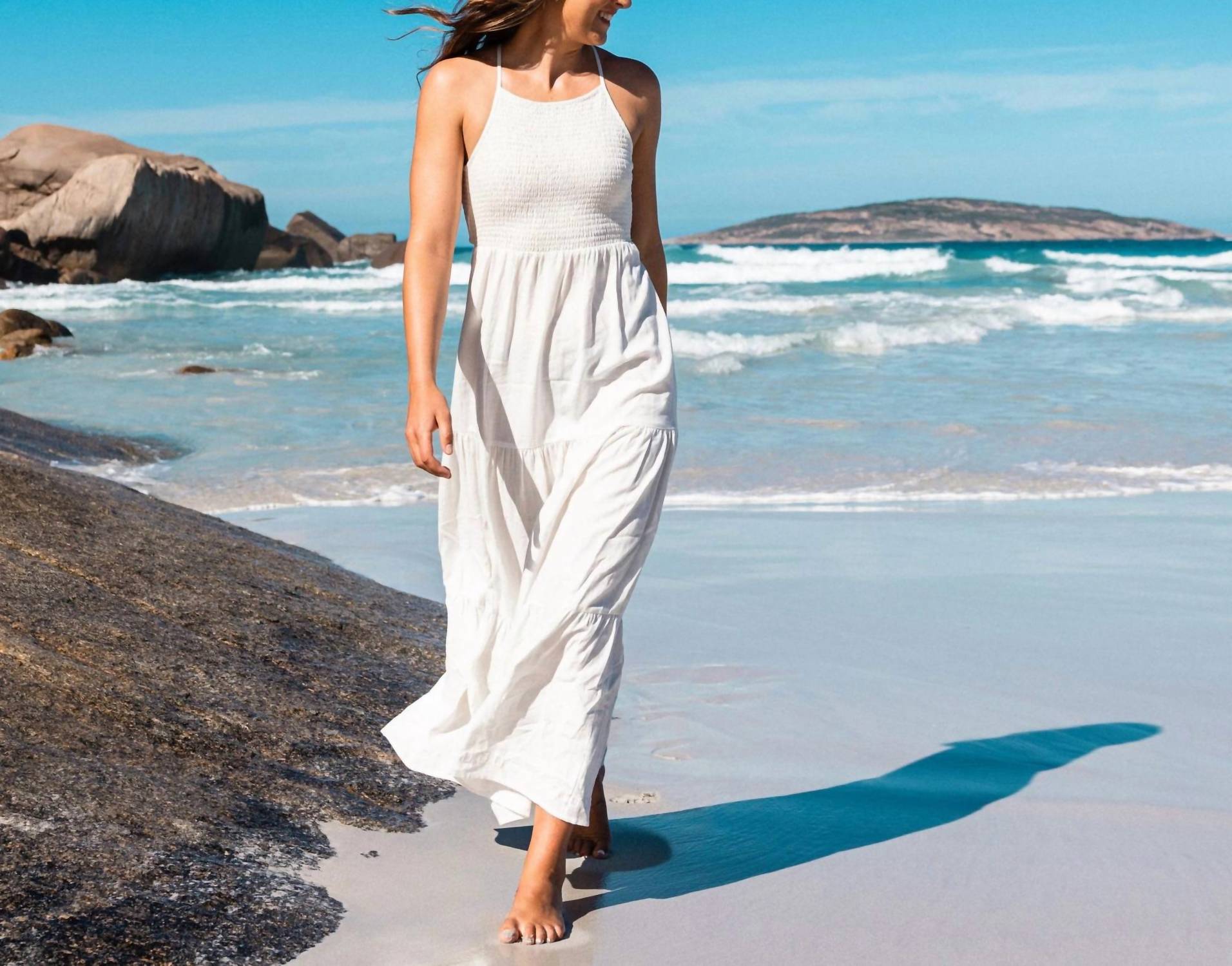 Rip Curl - Embroidered Midi Dress