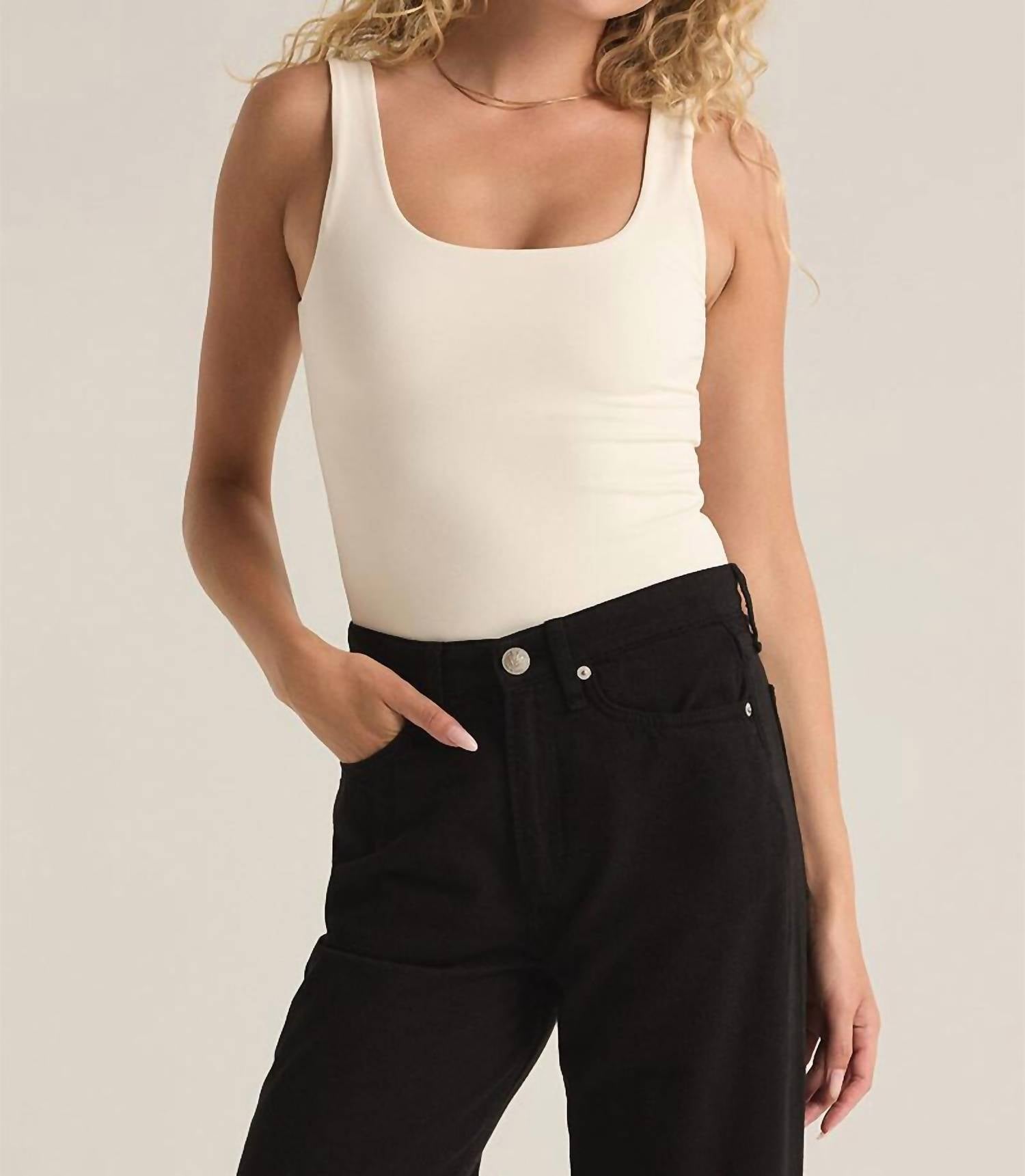 Z Supply - Vienna Scoop Neck Bodysuit
