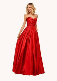 Sherri Hill - Strapless Taffeta Ball Gown