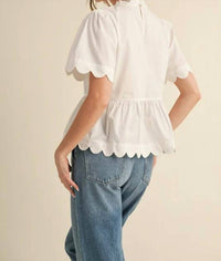 Jodifl - Peplum Top