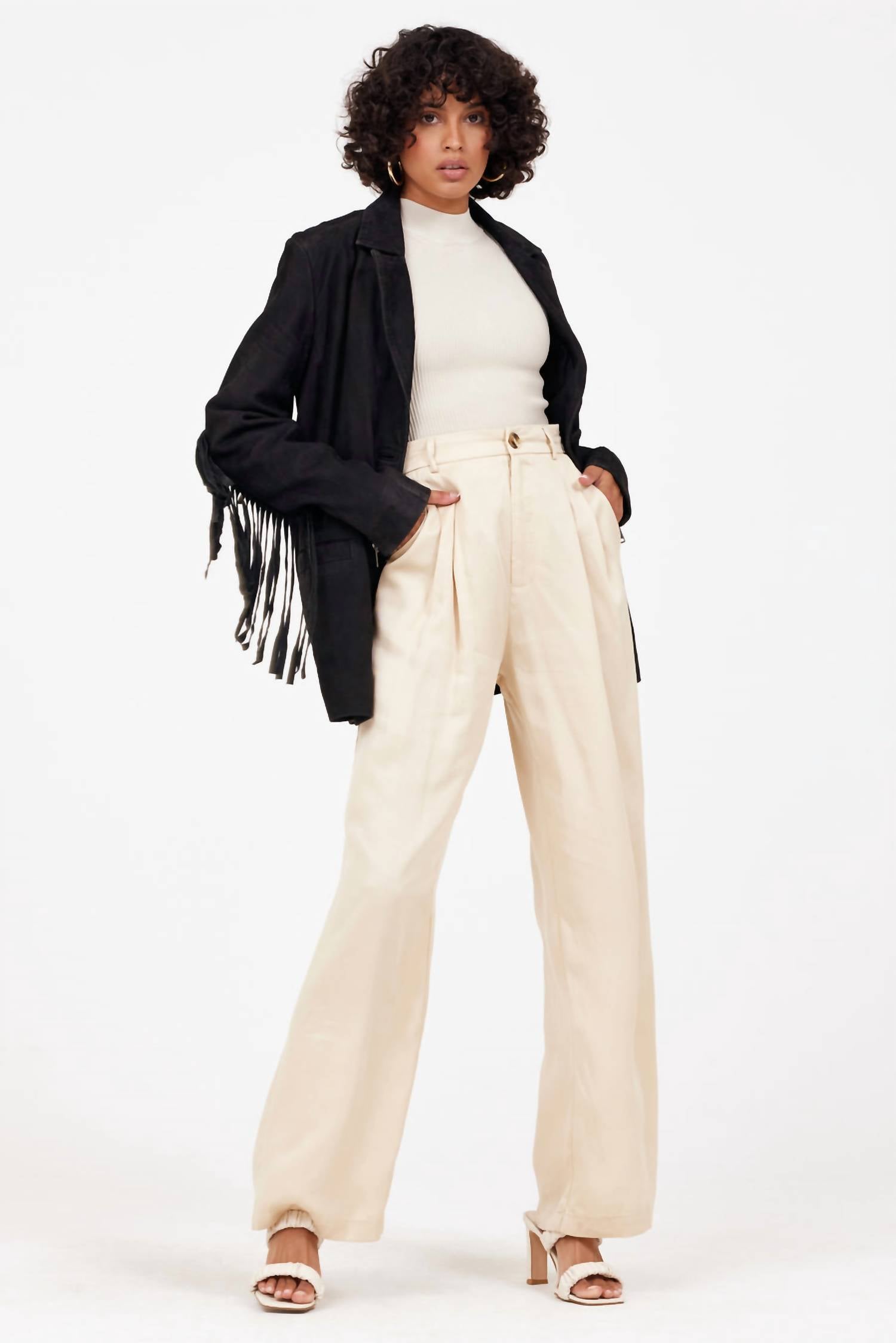 Mauritius - Tanny Leather Blazer