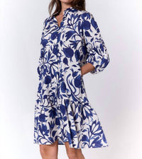 0039 Italy - Mila Ruffled Skirt Mini Dress