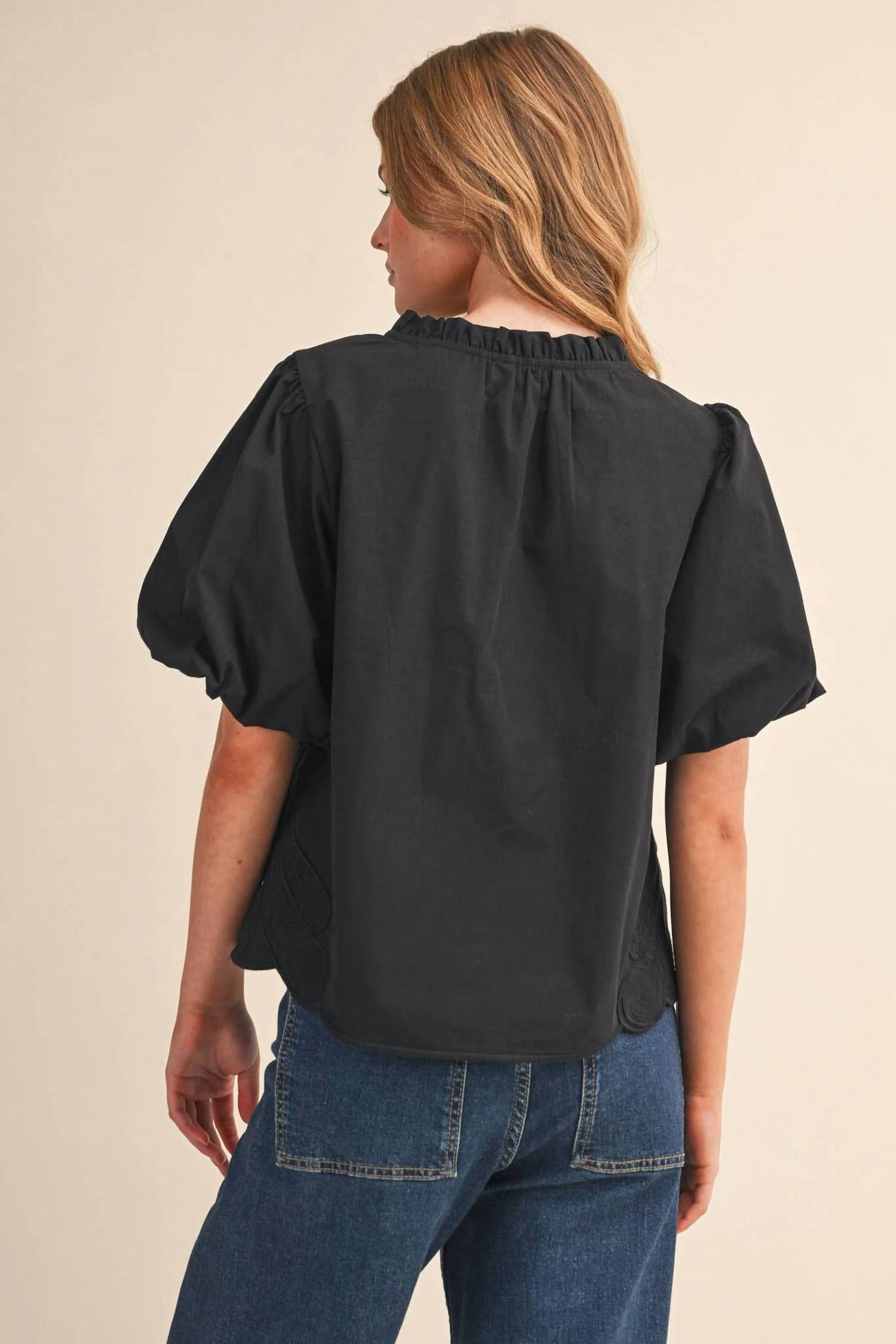 &Merci - Muse Puff Sleeve Blouse