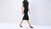 White + Warren - Cashmere Sleeveless Midi Dress