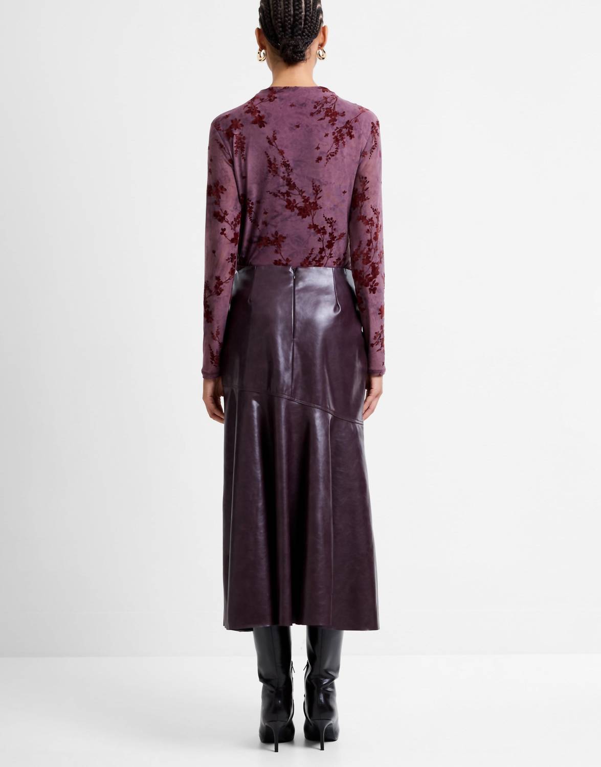 French Connection - Kayleigh Fluted Midi Skirt